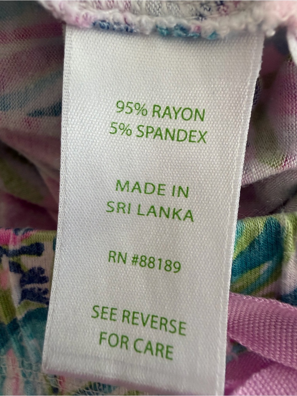 Lilly Pulitzer Lilly’s Favorite Things 3 Pc Pajama Set Tank Shorts Pants M - Picture 9 of 9